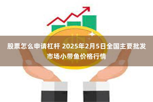 股票怎么申请杠杆 2025年2月5日全国主要批发市场小带鱼价格行情